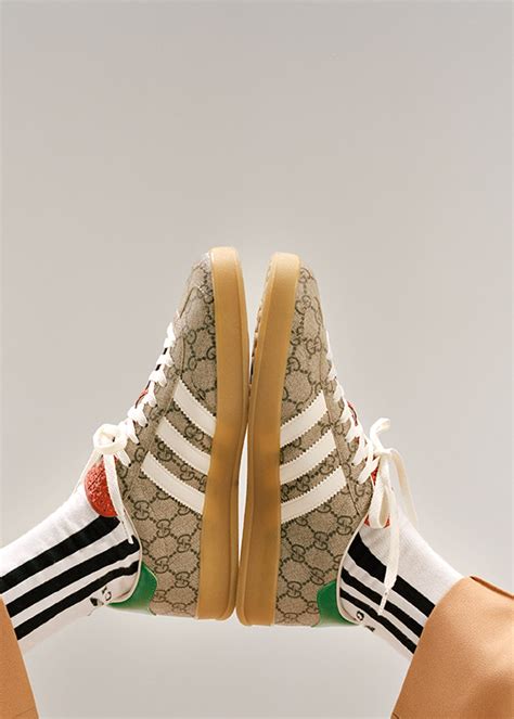 collaborazione gucci adidas|Adidas x Gucci gg.